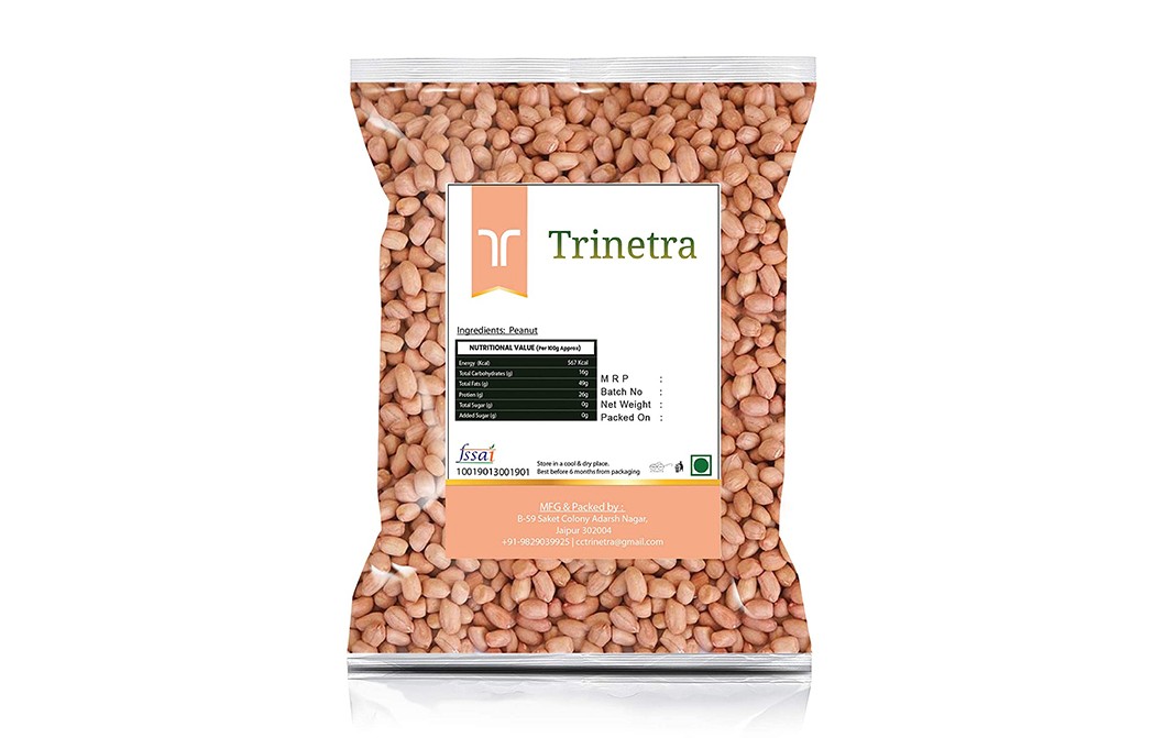 Trinetra Peanut    Pack  500 grams